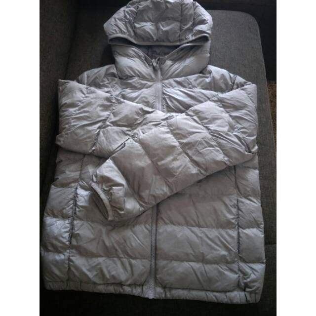 Jaket ultra light down uniqlo size 140 (preloved anak)