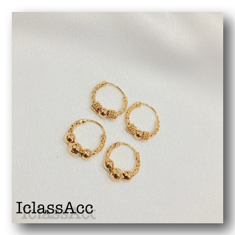 Anting Gipsy Anak Lapis Emas Aksesoris Perhiasan Fashion Anak