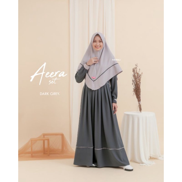 GAMIS SET KHIMAR NEW AEERA SET BY NAISHA
