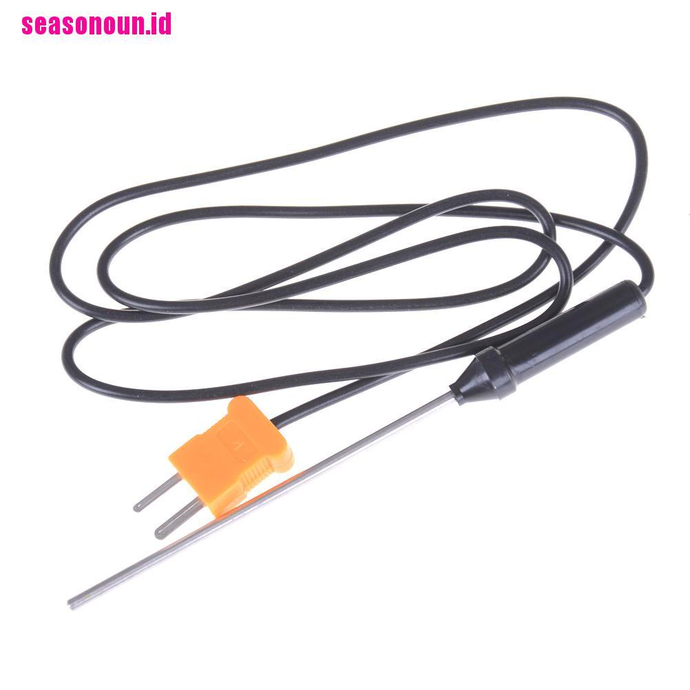 Thermocouple Probe Tipe K Bahan Stainless Steel Untuk Suhu Digital