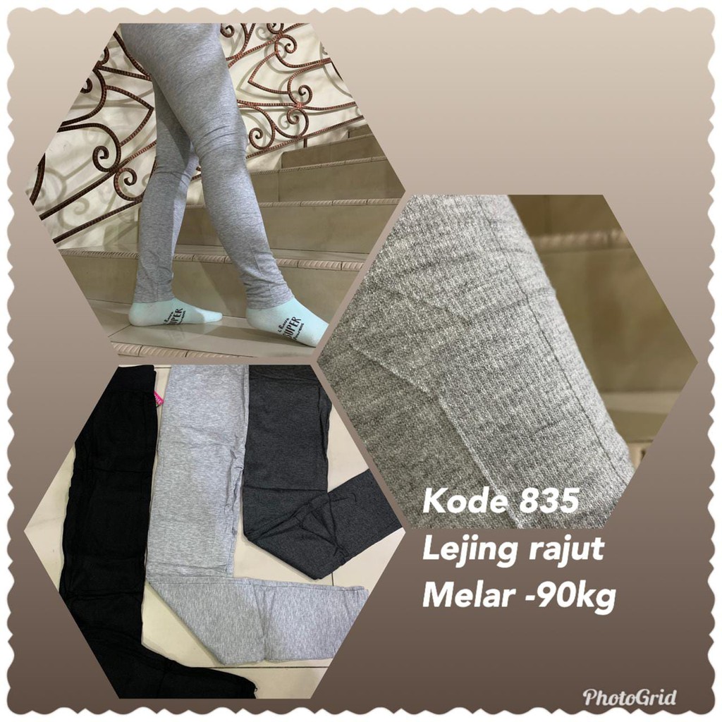 CELANA WANITA IMPORT LEGGING RAJUT