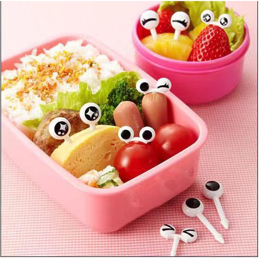 Tusukan Set Bento Food Pick Garpu Mini Bento Tusuk Gigi Buah Dessert Bento