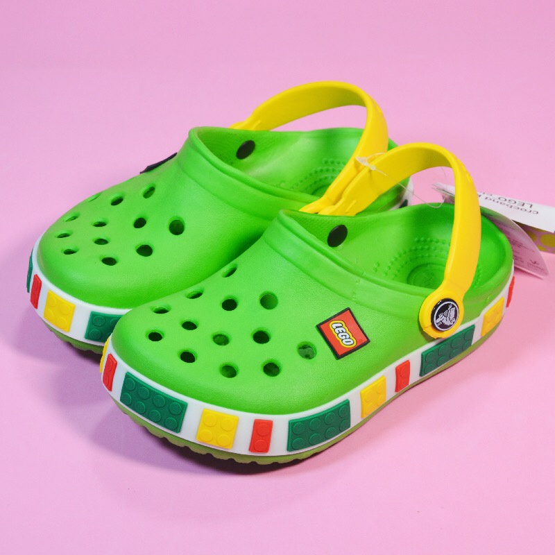 Crocs Anak Lego Kids Dan Junior Crocs  Sendal Karet Empuk Anti Air