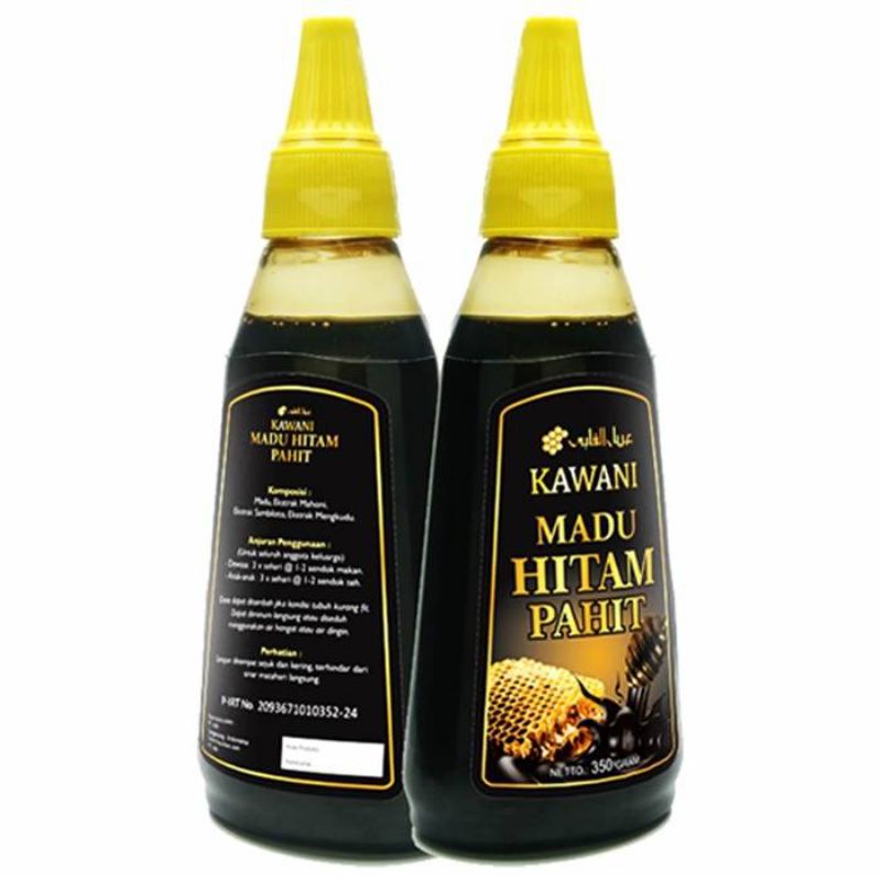 

KAWANI MADU HITAM PAHIT 350 gr