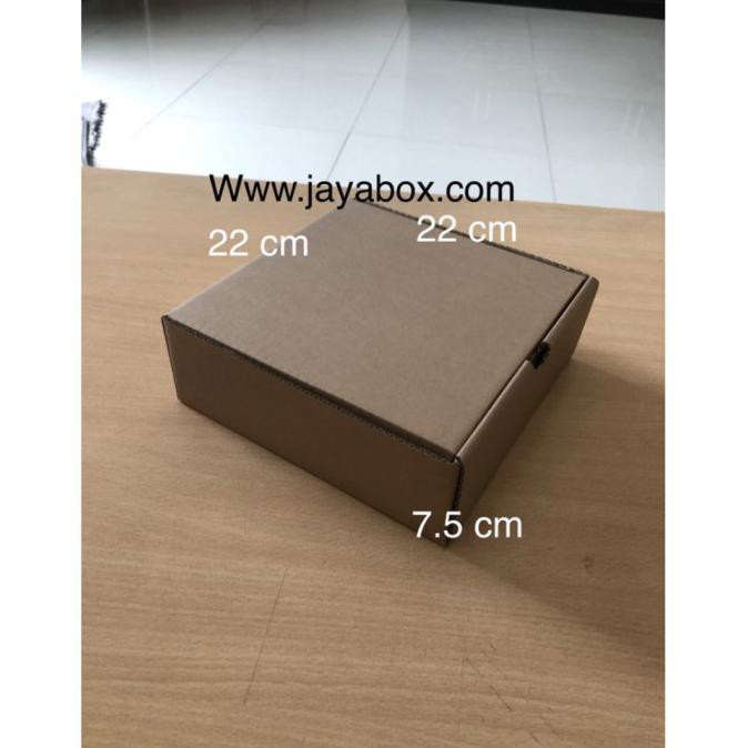 

Terhot! Kardus / Box Pizza / Kue 22X22X7 Cm