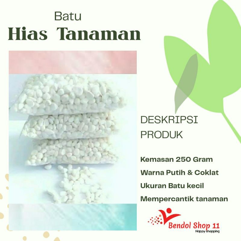 Batu hias tanaman 250 Gram