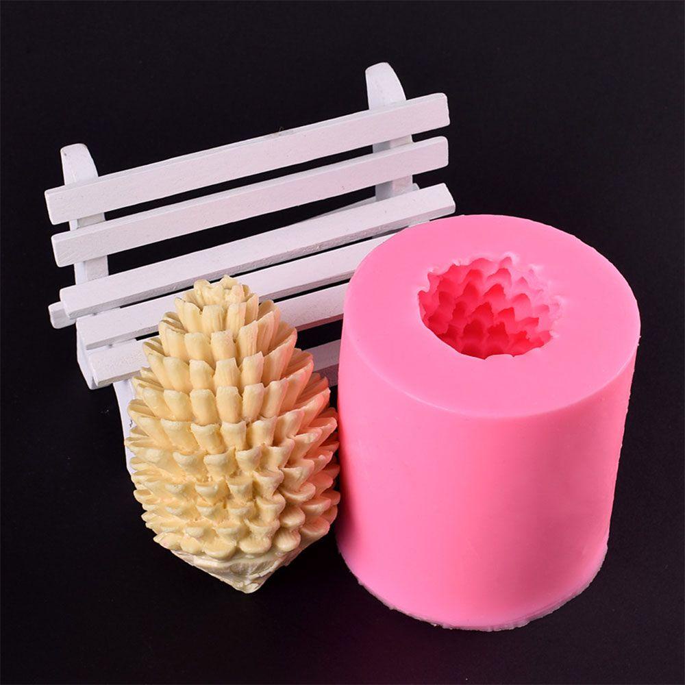 Cetakan Lilin Bentuk Buah Pinus Bahan Silikon