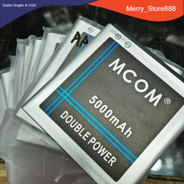 Batere Battery Batre Baterai Double Power Mcom Mito BA00001 BA-00001