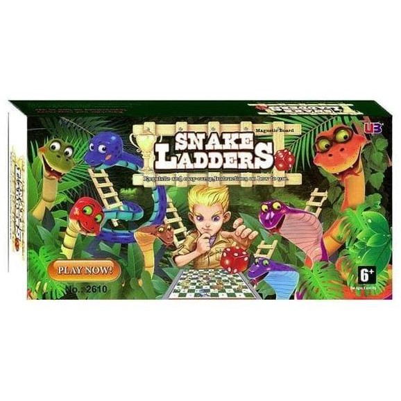 PALING MURAH  ULAR TANGGA MAGNETIC BOARD SNAKE LADDERS