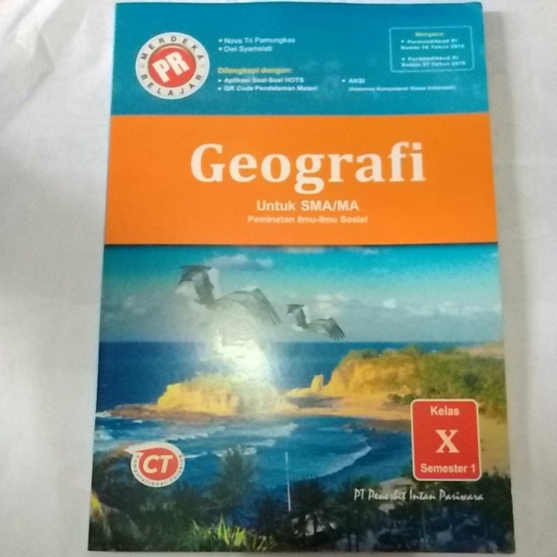 PR Geografi kelas 10A