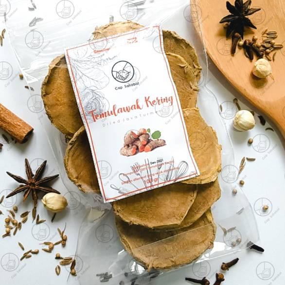

Saleϟnew 100gr Temulawak Kering / Dried Java Turmeric / Rempah / JSR 100% PREMIUM