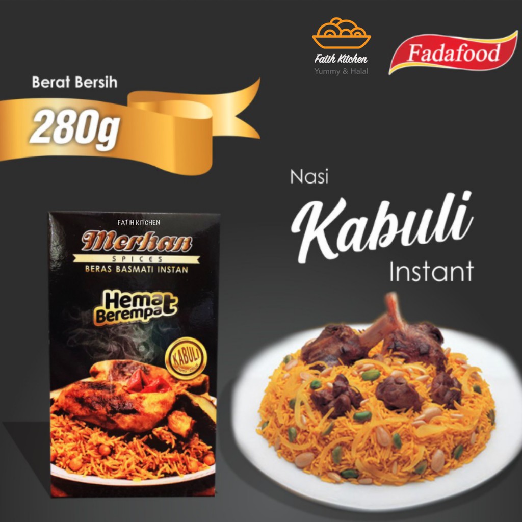 

Merhan Hemat - Nasi Kabuli ( Beras Basmati & Bumbu ) 280 gram