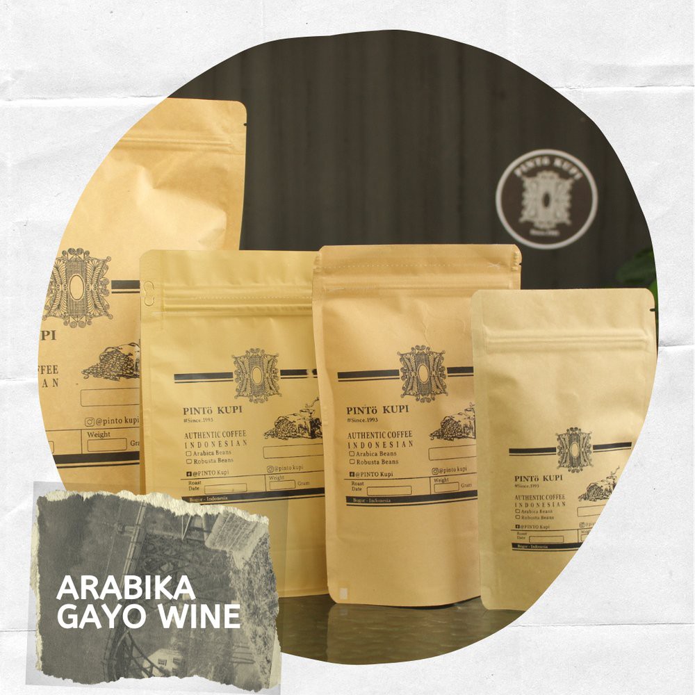 

Kopi Arabika Aceh Gayo Wine 500gram Best Quality