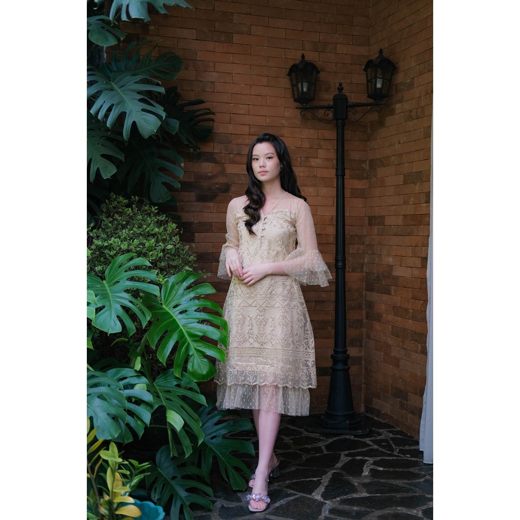 Missnomi - Edelweiss Dress Premium / Baju Wisuda / Dress Wanita