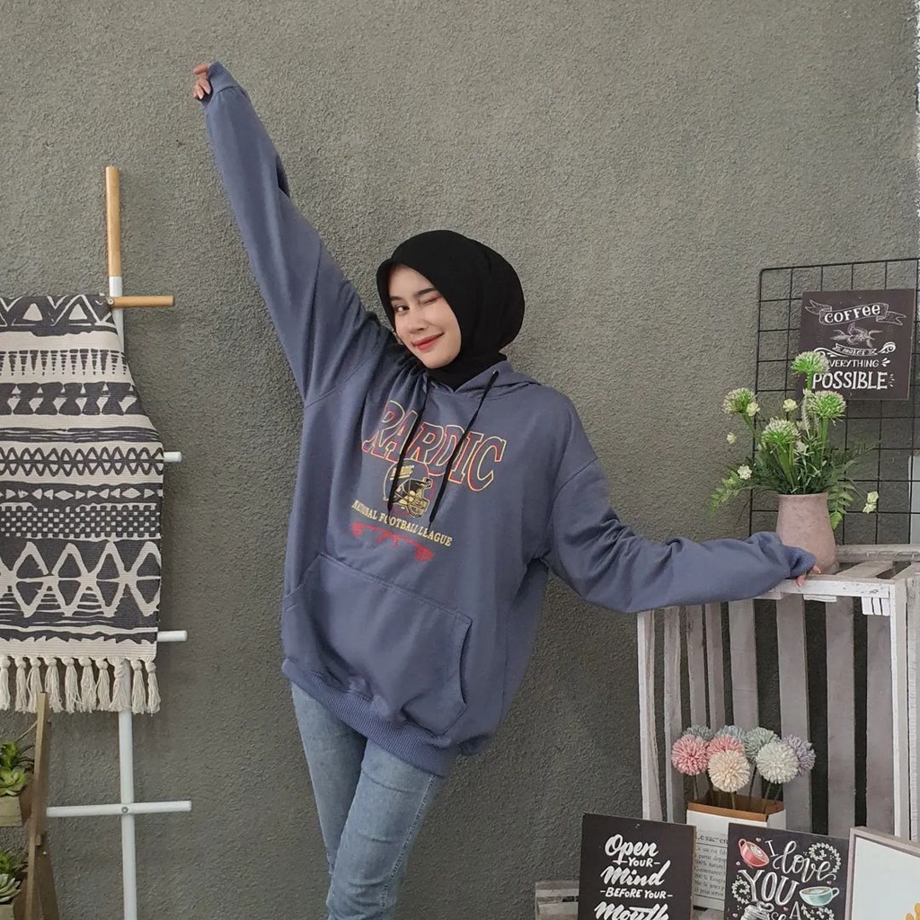 RARDIC 2XL HOODIE SWEATER BAHAN FLEECE TERBARU | Outerwear Terlaris Style Terkini Korean Style