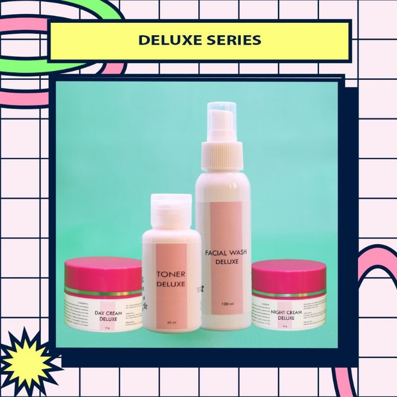 Paket Deluxe White Express/Kulit Putih Dalam 7 Hari/Cream Dokter/Racikan Farmasi ORIGINAL 100%