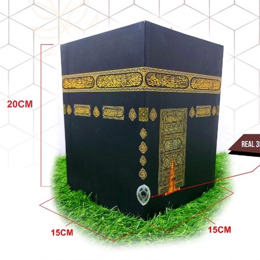 SPESIAL RAMADHAN /Celengan Kabah Kunci //Bahan Kayu/ Celengan Ka bah Baitullah /Tabungan Kakbah Celengan Ka'bah