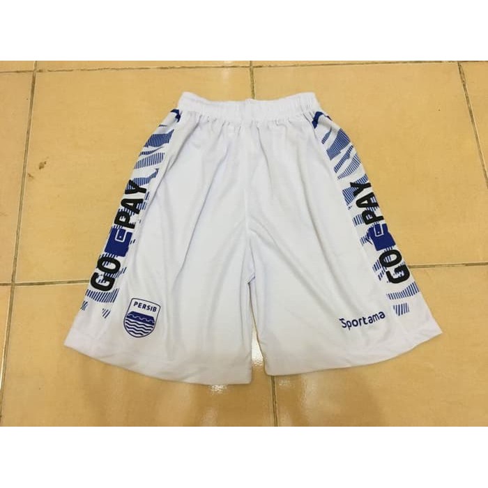 CELANA OLAH RAGA  CELANA BOLA PERSIB BANDUNG HOME PUTIH GOJEK LIGA 1 2018 GRADE ORI