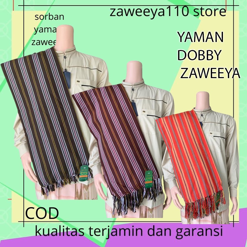 SYAL RIDA YAMAN ZAWEEYA DOBBY MERAH PREMIUM