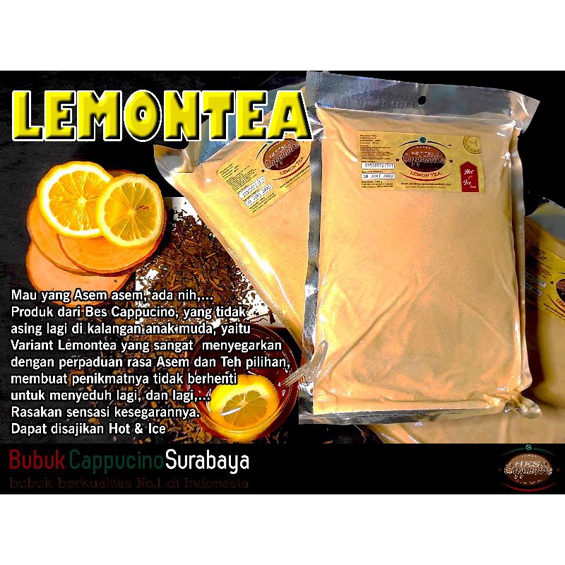 

Bubuk Minuman Rasa Lemontea(Bes Cappucino)