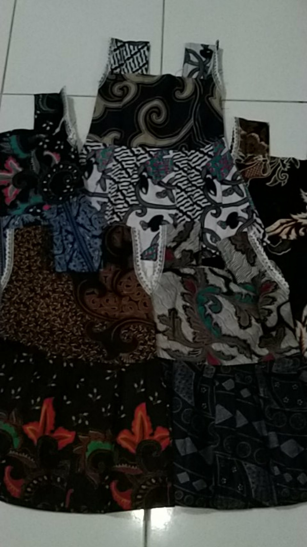 Daster Batik Anak/baju Tidur Anak/dress Anak Santai/dress Murah