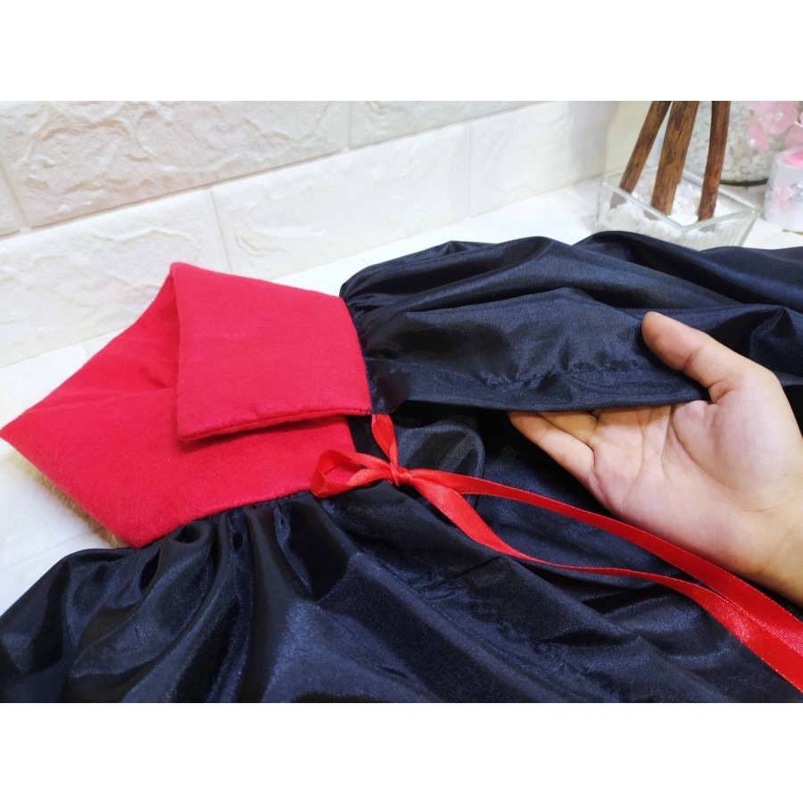 SET JUBAH DRAKULA HALLOWEEN