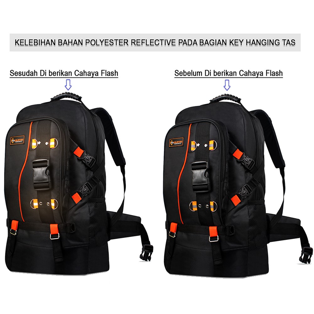 AnekaTas Tas Ransel Pria Carrier SUPER JUMBO Original 60L Ransel Piknik Tas Punggung Tas Mudik