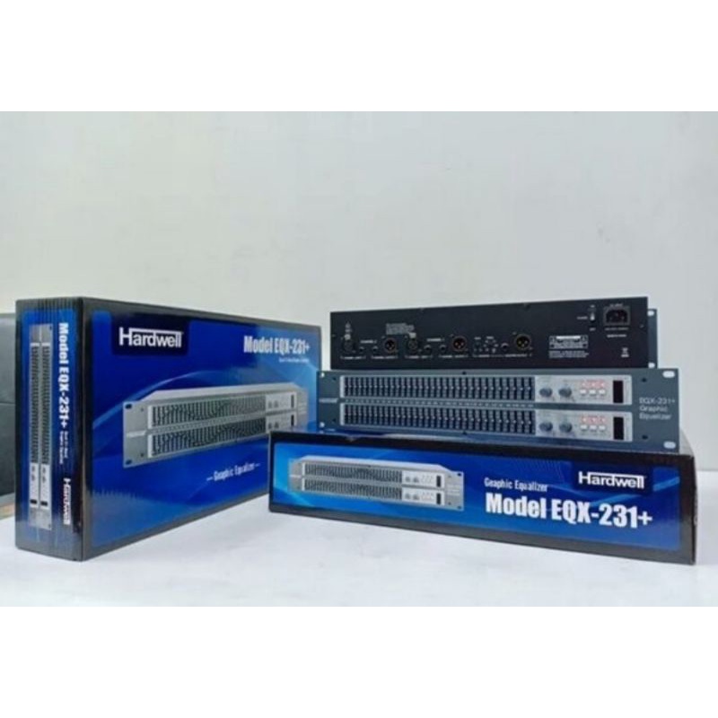 Equalizer Hardwell EQX-231+ Original Ekualiser EQX231+