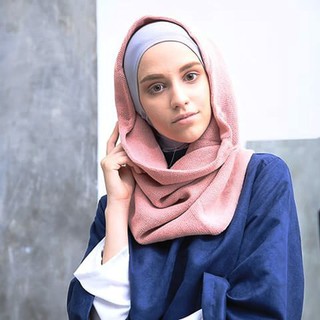 Scarf Hijab Instant Rajut 1 Jilbab Instan Kerudung  