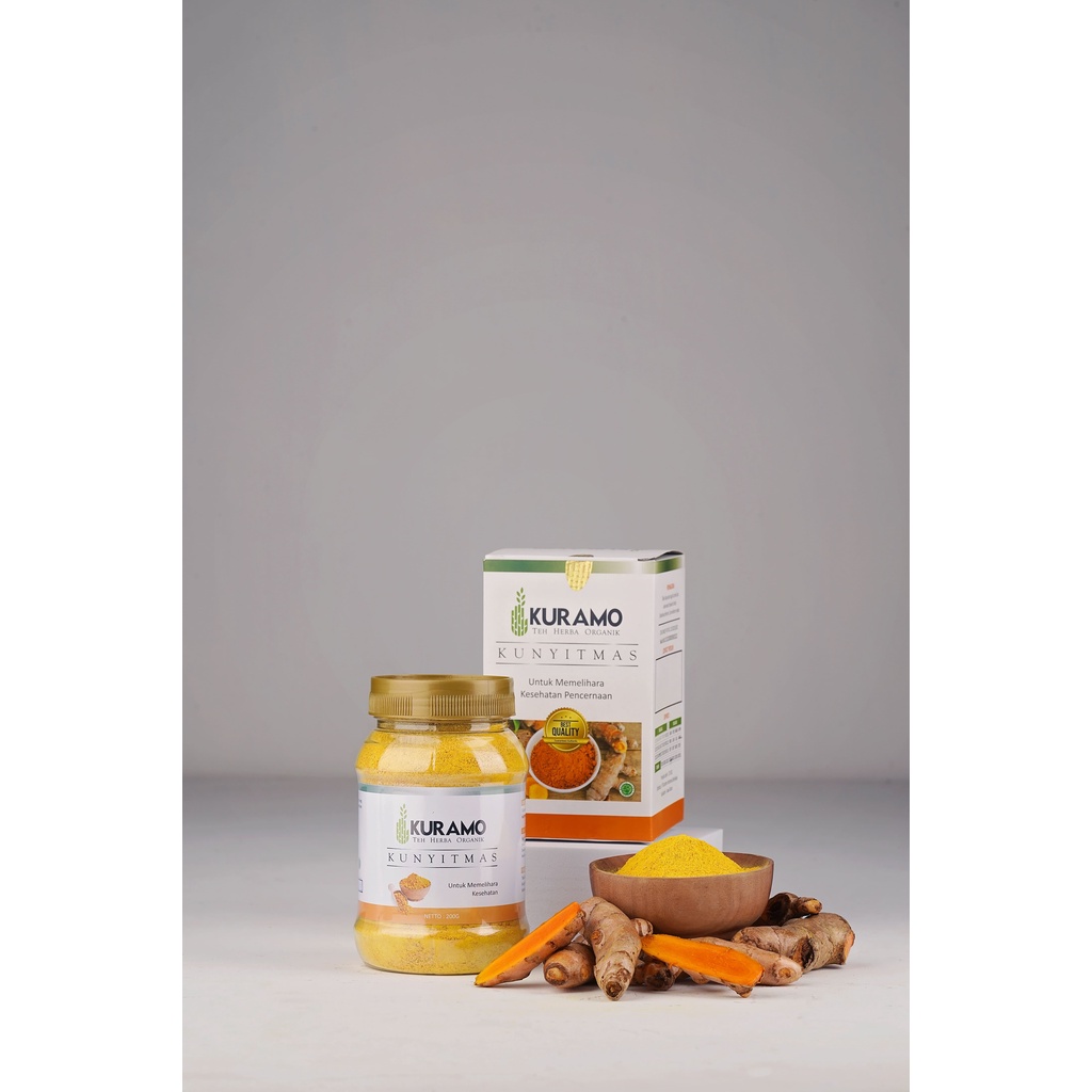 

NG Jamu Serbuk Herbal Kuramo Kunyit Mas 200gr Mengatasi Gerd Asam Lambung Mual Dan Muntah Kemasan