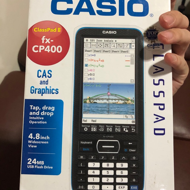 

Casio fx cp 400 scientific
