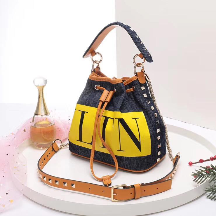 NEW 13 - BAG BEST SELLER DENIM VLTN SMALL