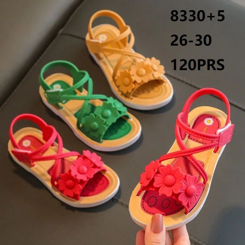 Sandal tali anak perempuan Karet jelly pariasi Bunga