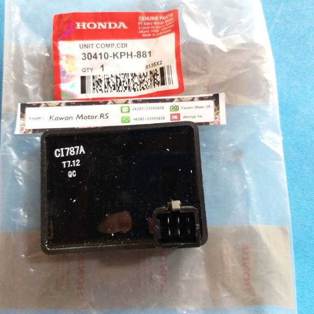 CDI KPH KARISMA/SUPRAX125 HONDA