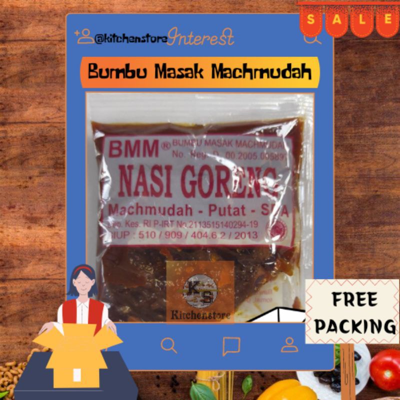 

BMM Bumbu Masak NASI GORENG 50gr