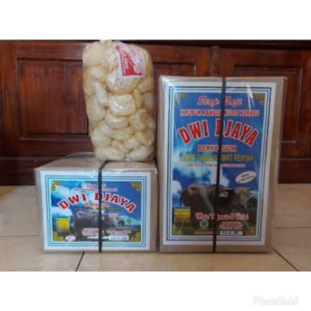 

Kerupuk rambak sapi dan kerbau Dwi Djaya 500 gram