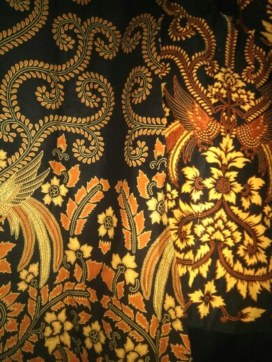 Batik Couple Keluarga Sania Ruffle Ori Ndoro Jowi Dnt Motif Pari Ngadek