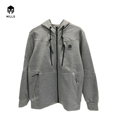 MILLS Jaket Olahraga Thunder 2.0 8010 Grey Black Original