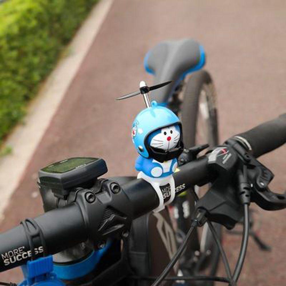 Agustina Doraemon Pokon Mainan Bercahaya Dekorasi Mobil Stang Sepeda Bersepeda Mencicit Tanduk Sepeda Doraemon Helm Mainan