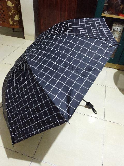Payung Lipat Motif Kotak P21