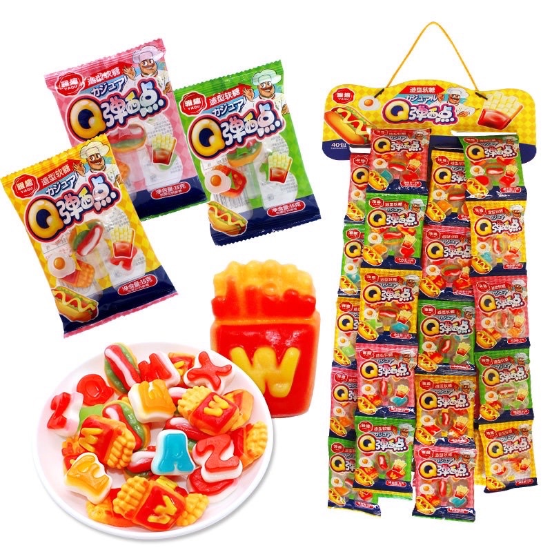 

jelly gummy MCD impor 15gr jajanan unik