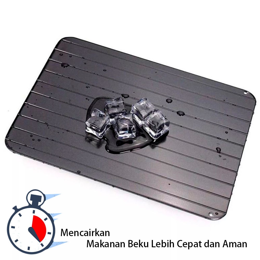 Pencair Daging Defrosting Tray / Alas Pencair Es Ayam Ikan Sapi Beku