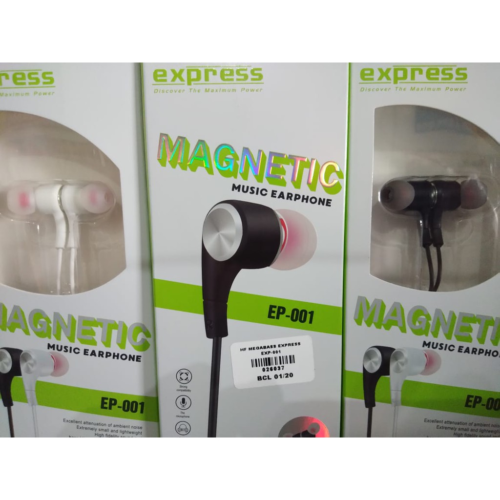 Hf headset megabass express ep 001