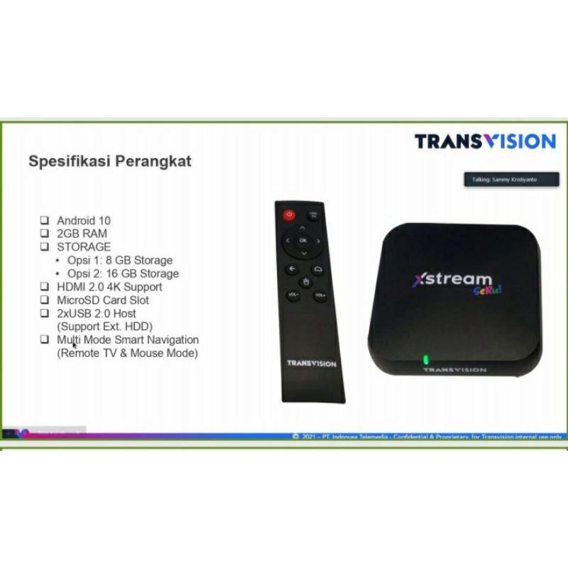 Xstream Seru Transvision 6 Bulan