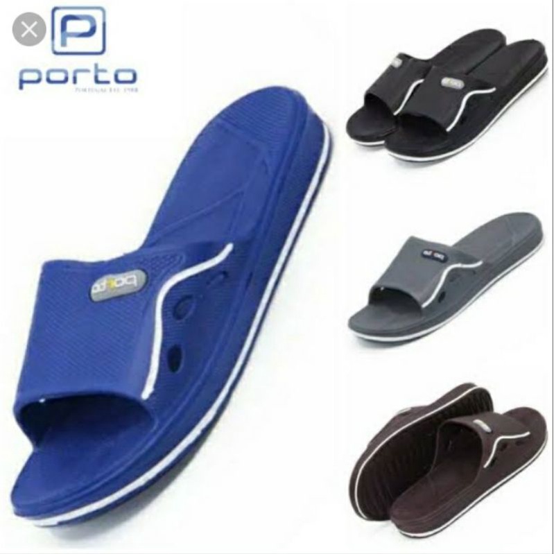 Sandal selop karet pria dewasa