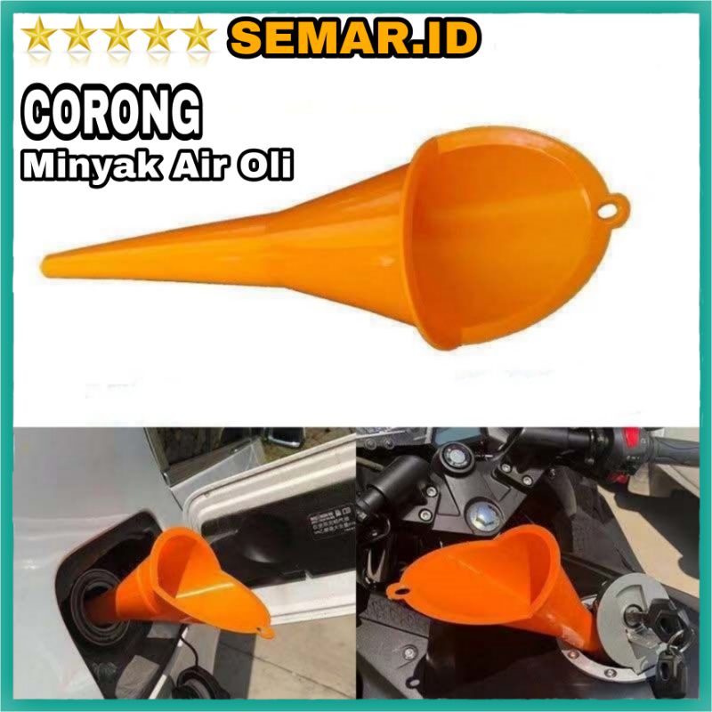 Corong Oli Minyak Air Bensin Radiator Plastik Mulut Panjang Serbaguna