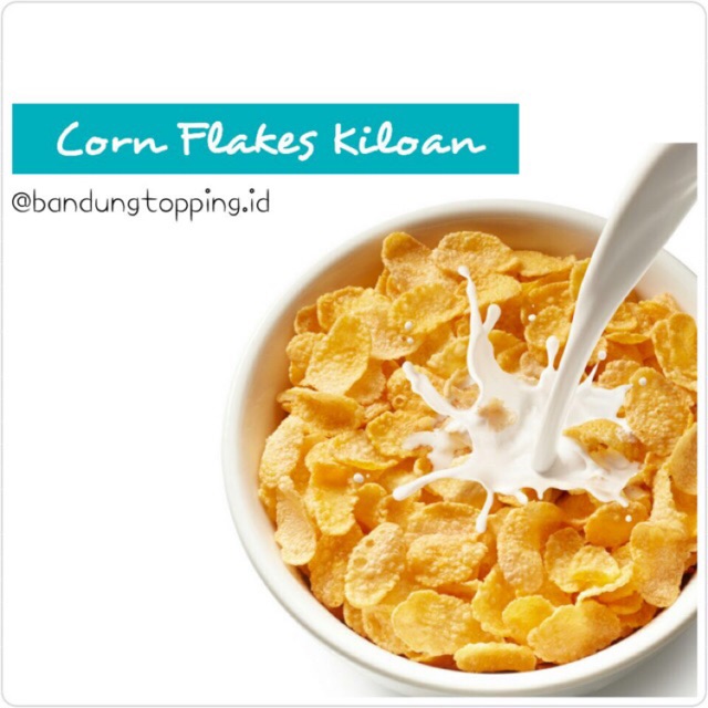 Corn flake sereal terlaris kiloan 250gr