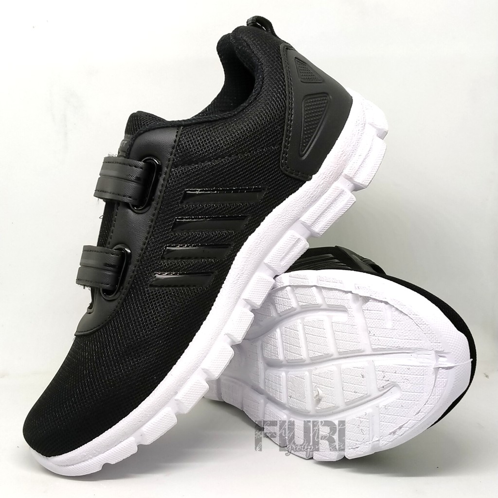 FIURI - PRO ATT ORIGINAL - PC 870V HITAM PUTIH 31-38- SEPATU KETS COWOK - SEPATU SNEAKERS OLAHRAGA SPORT PRIA - SEPATU CASUAL KANVAS - SEPATU JOGGING LARI FITNESS GYM SENAM KRETEKAN - SEPATU ANAK LAKI-LAKI COWOK - SEPATU SEKOLAH PEREKAT SD SMP SMA