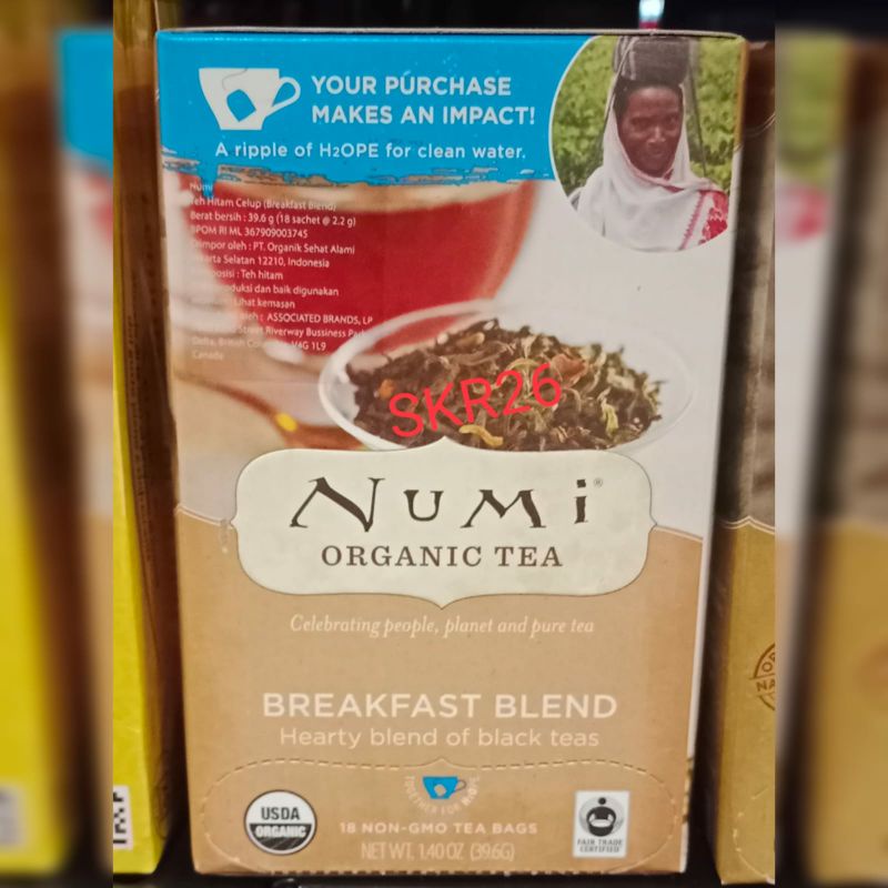 

Numi Organic Tea Breakfast Blend (39.6G)