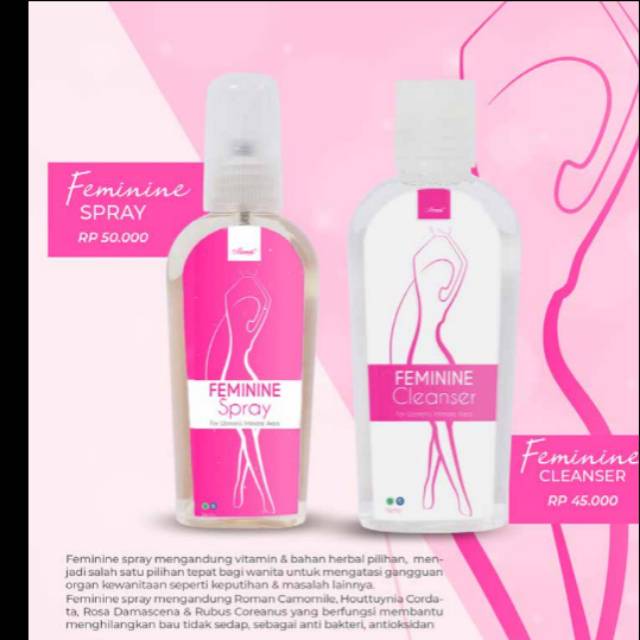 Marwah Feminine Cleanser &amp; Feminine Spray